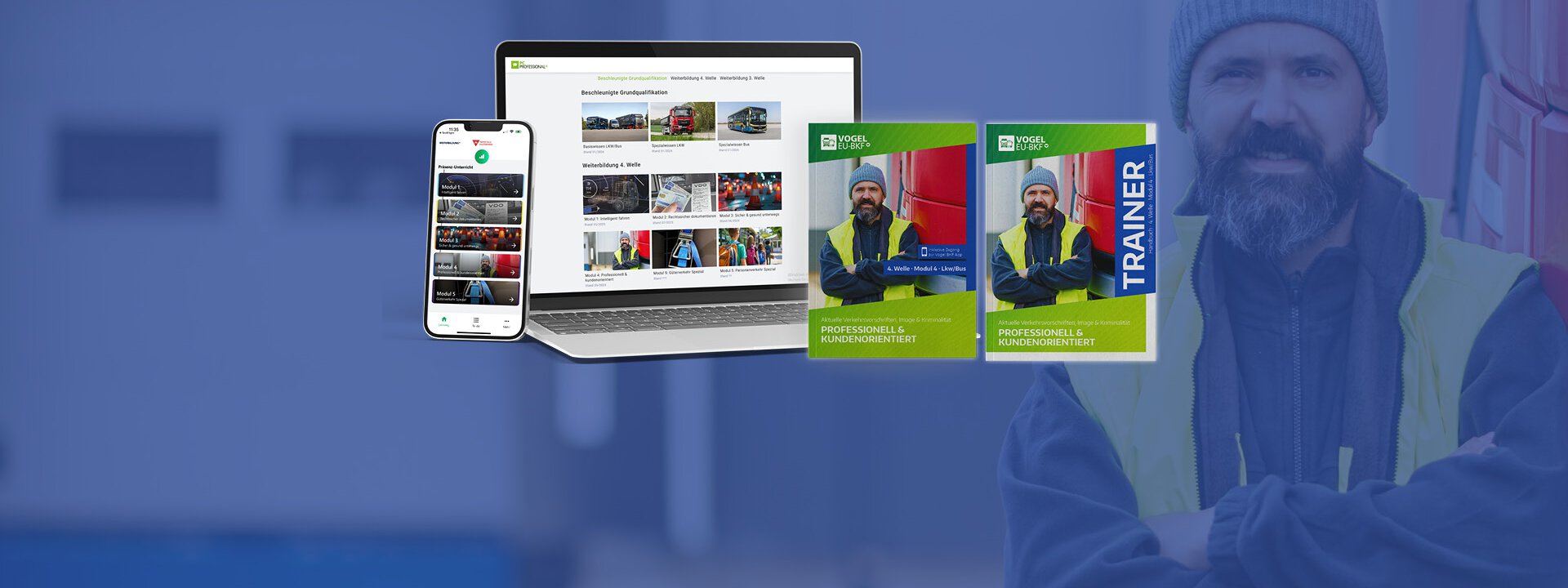 PC Professional, Teilnehmerheft und Trainerhandbuch von Modul 4. 