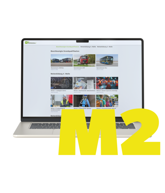 Laptop mit PC Professional M2