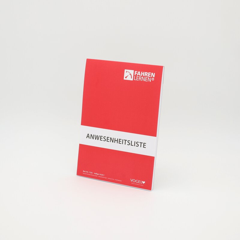 Anwesenheitsliste DIN A 5_17255